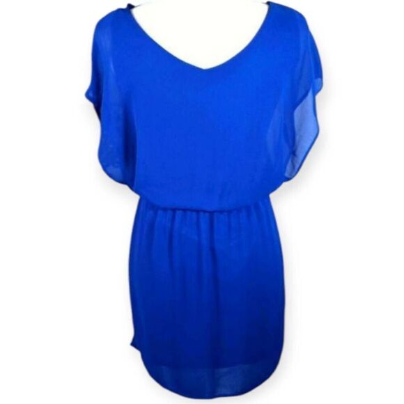 LUSH COBALT BLUE DRESS SZ. XS EUC - Picture 3 of 4